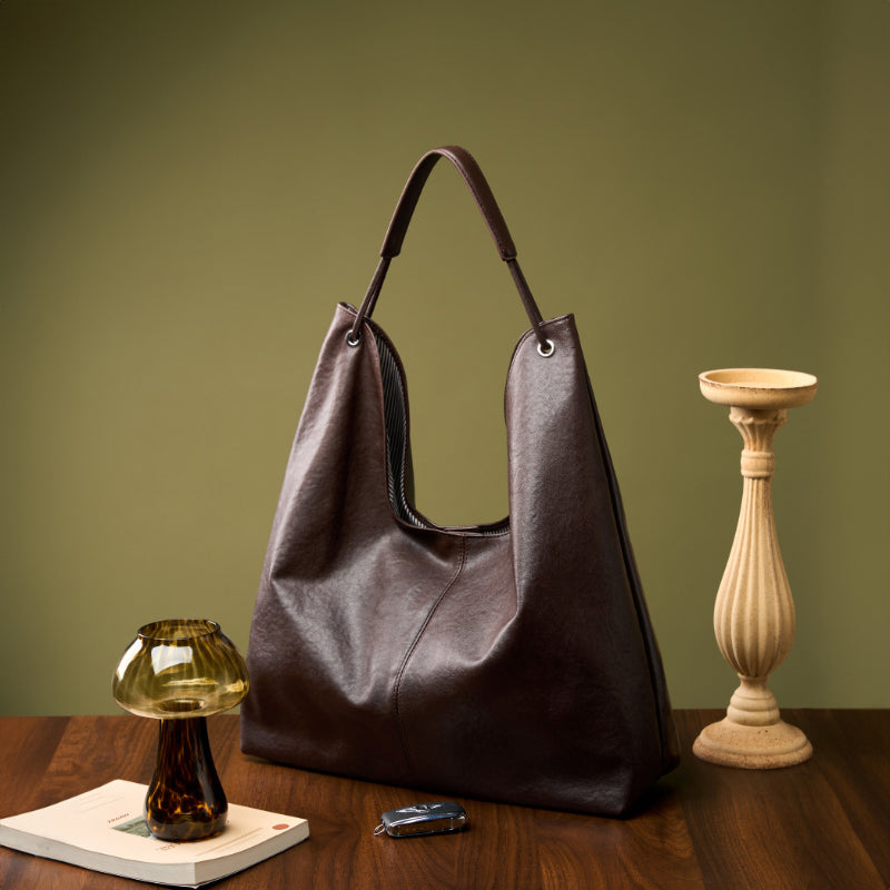 Contemporary Leather Sling Bag