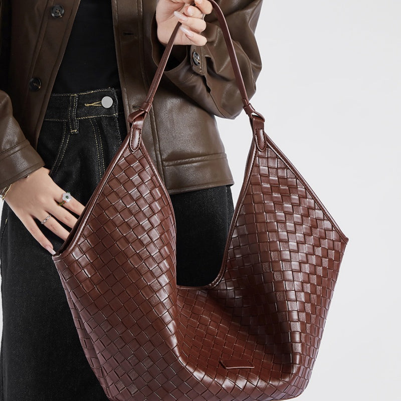 Sophisticated Leather Tote Purse