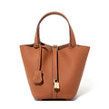 Compact Top Handle Bucket Tote