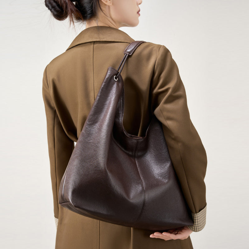 Contemporary Leather Sling Bag