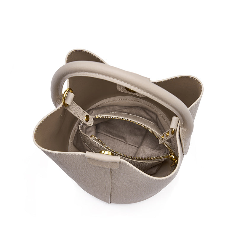 Compact Bucket Handbag