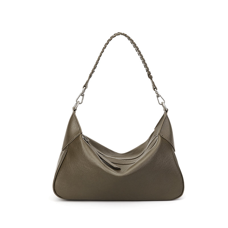 Cowhide Versatile Handbag