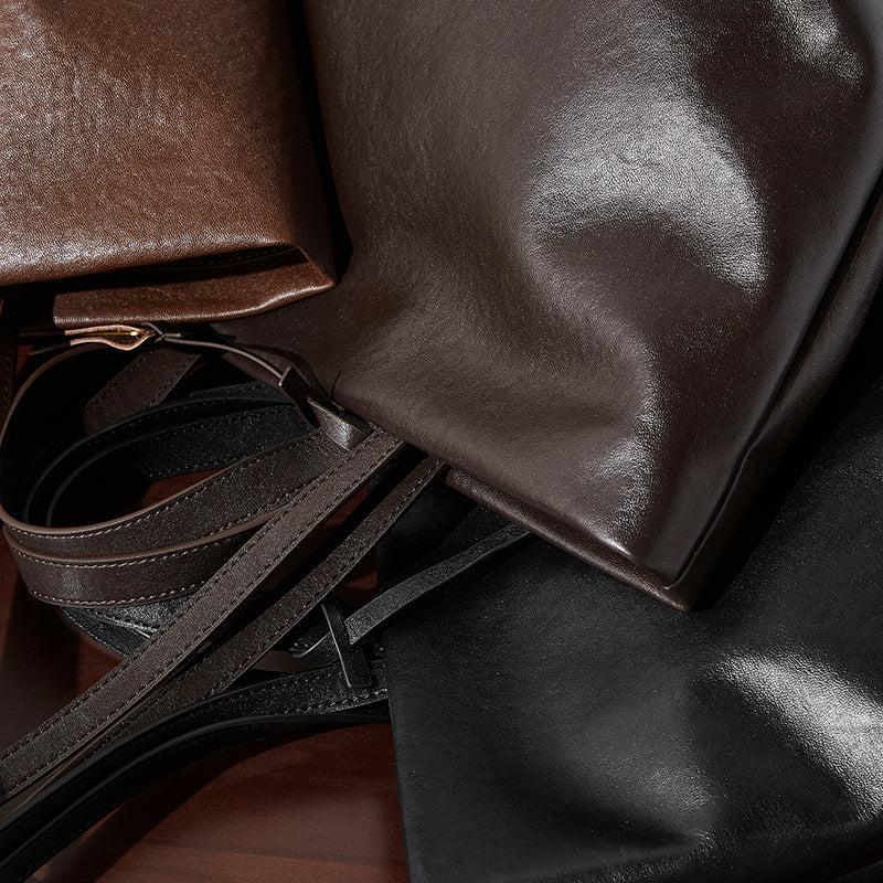 Premium Leather Shoulder Purse