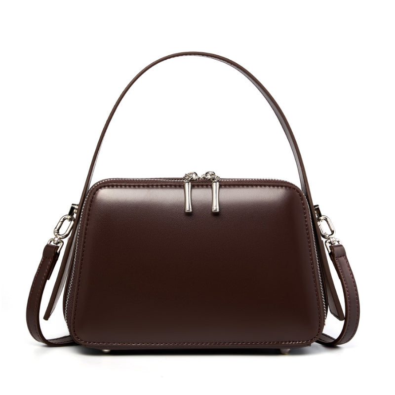 Refined Leather Carry Bag