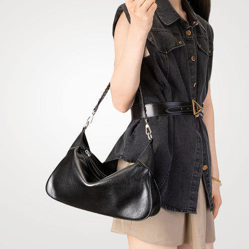 Cowhide Versatile Handbag