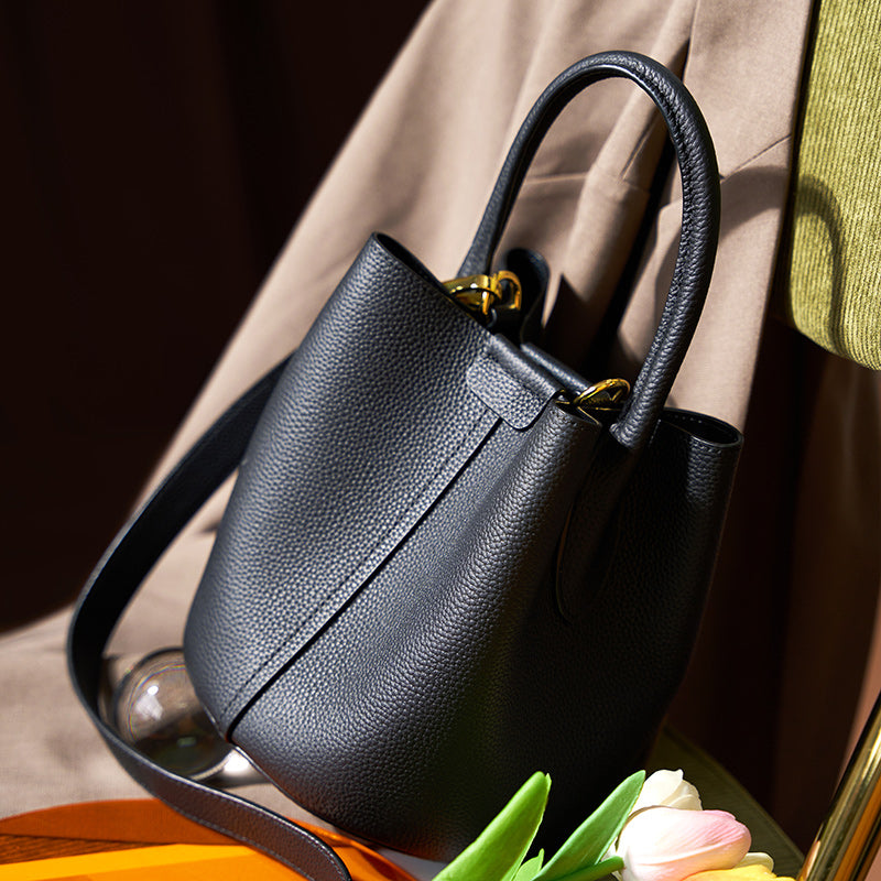 Compact Bucket Handbag