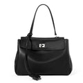 Vintage Leather Carryall Bag
