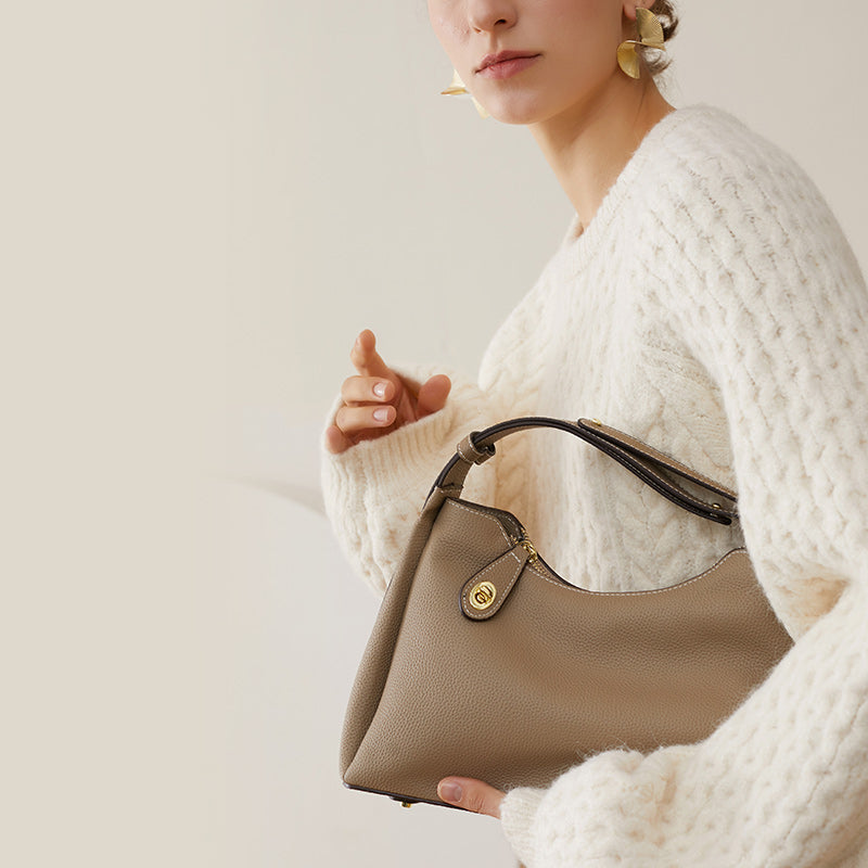 Minimalist Leather Handbag