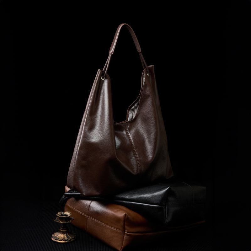 Contemporary Leather Sling Bag