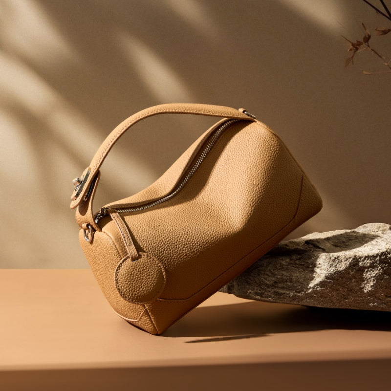 Classic Leather Hobo Bag