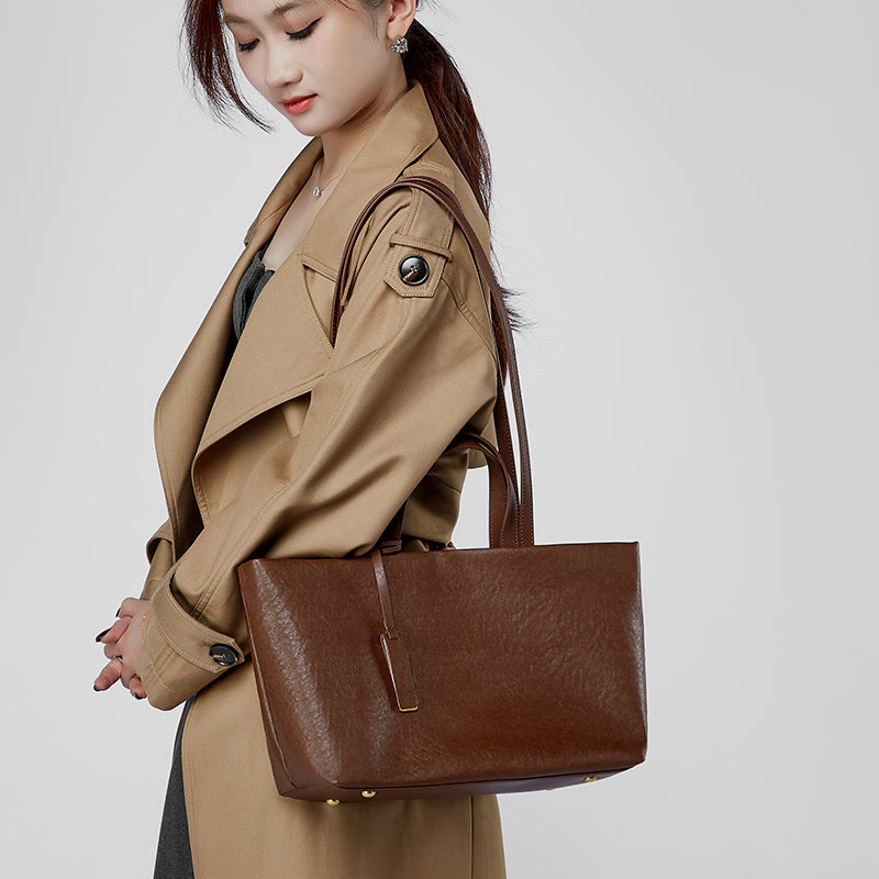 Premium Leather Shoulder Purse