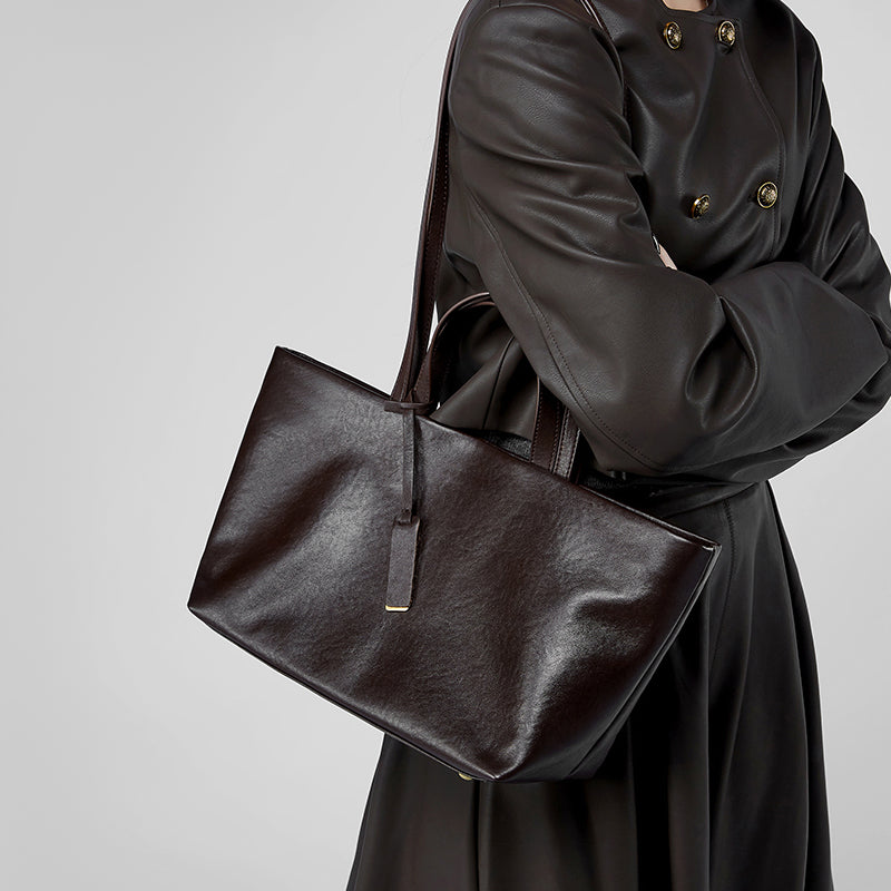 Premium Leather Shoulder Purse