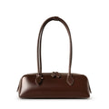 Refined Leather Flap Bag