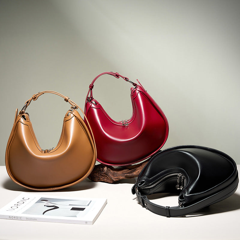 Modern Leather Tote Bag