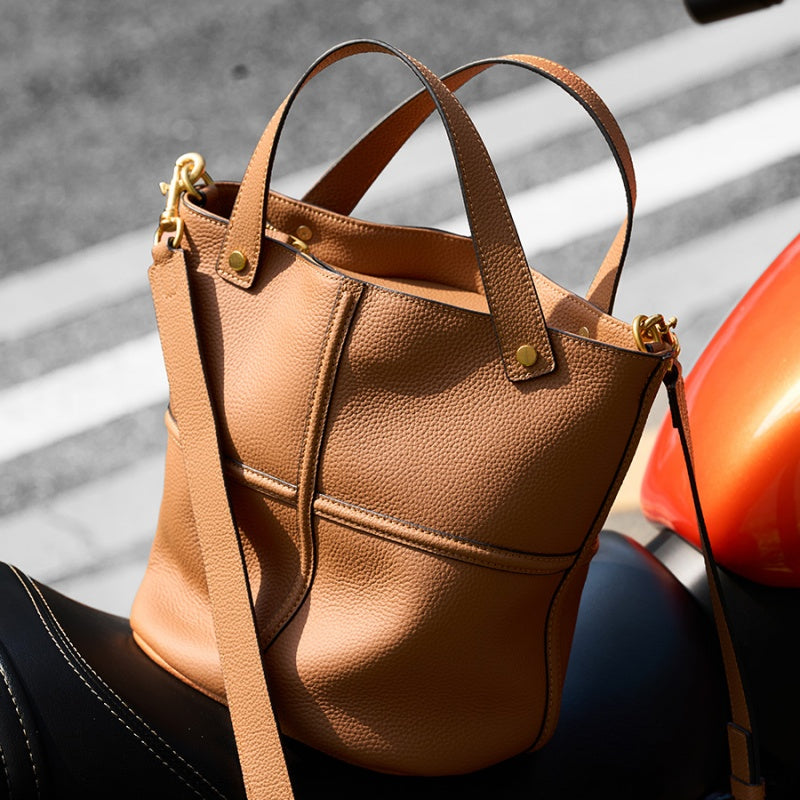 Retro Leather Crossbody Purse