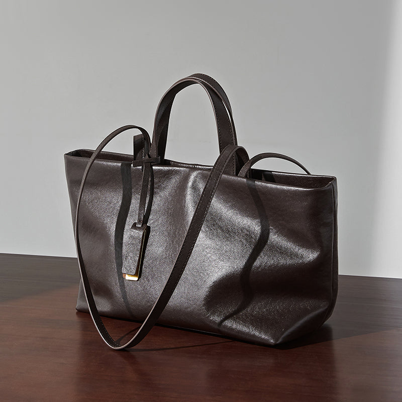 Premium Leather Shoulder Purse