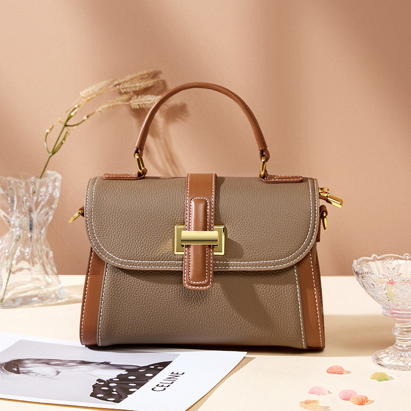 Urban Leather Shoulder Tote